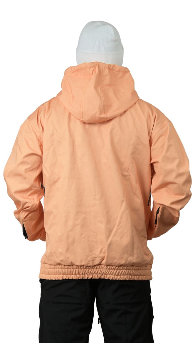 FAM WATERPROOF RIDING HOODIE: BRIGHT PEACH