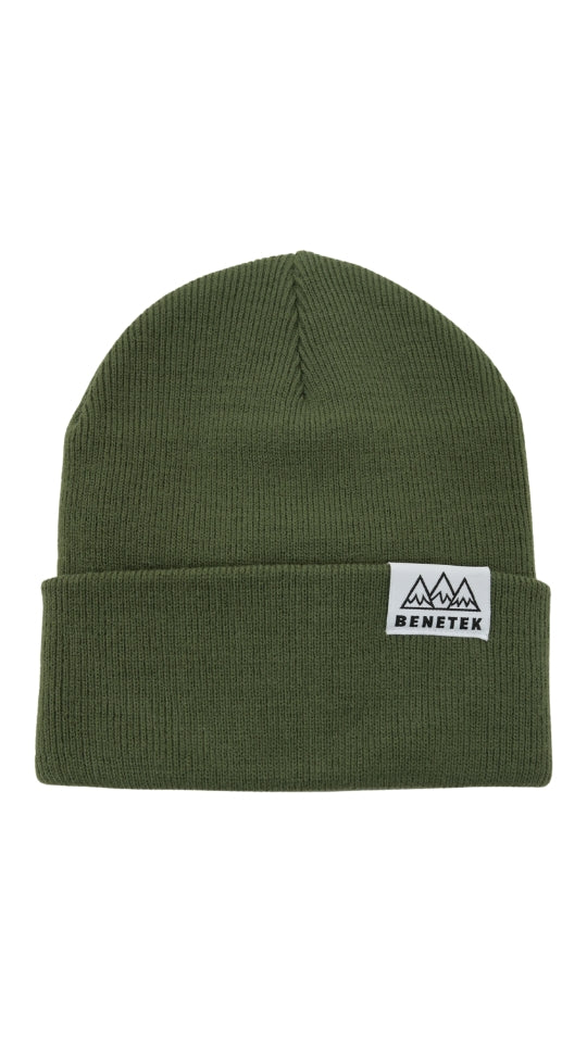 ACRYLIC BEANIE: ARMY GREEN