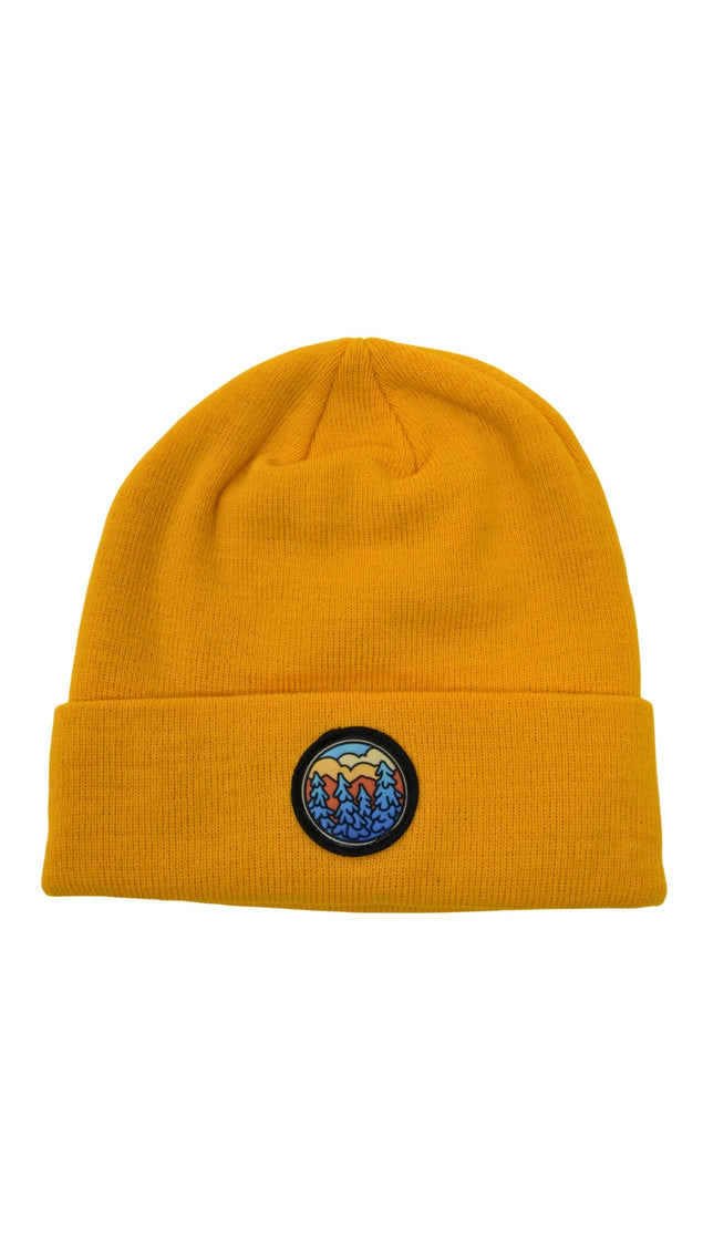 ACRYLIC BEANIE: TANGERINE