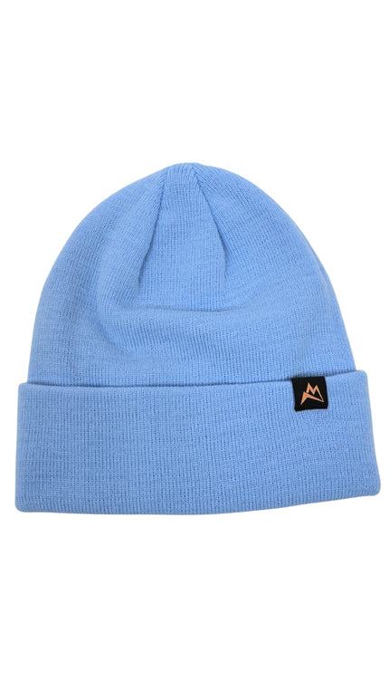 ACRYLIC BEANIE: LIGHT BLUE