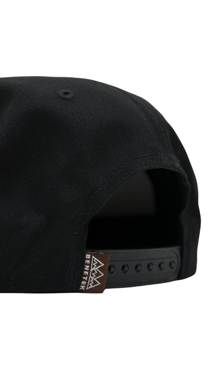 SNAPBACK HAT: BLACK
