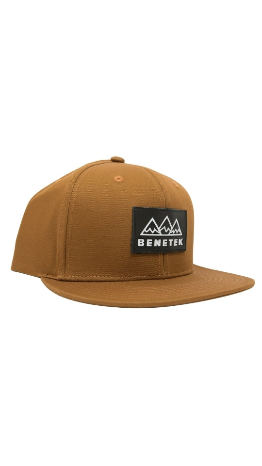 SNAPBACK HAT: BROWN