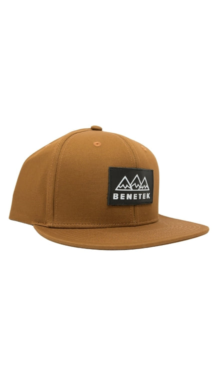 SNAPBACK HAT: BROWN