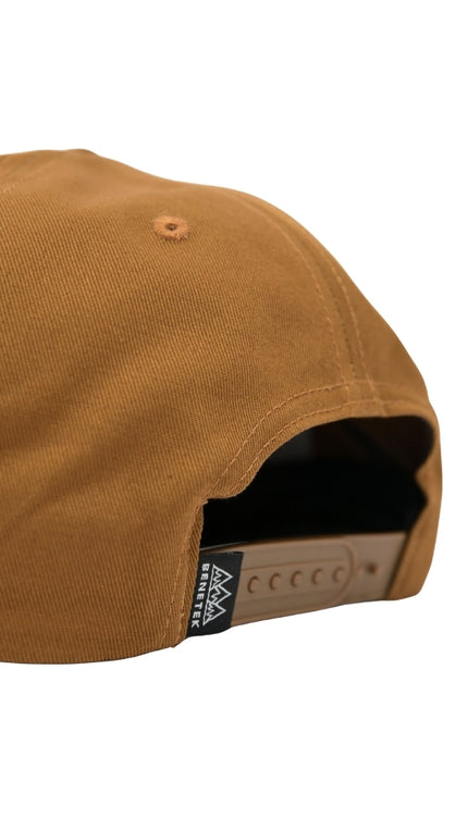 SNAPBACK HAT: BROWN