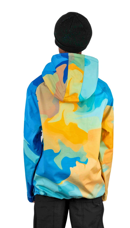 VIBE WATERPROOF TECH HOODIE: LIQUID PAINT 2.0