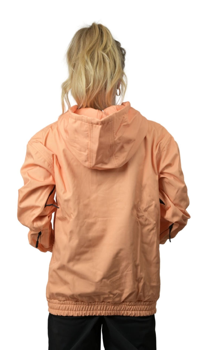 FAM WATERPROOF RIDING HOODIE: BRIGHT PEACH