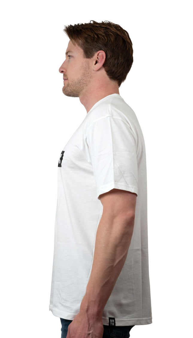 CREW TEE: WHITE
