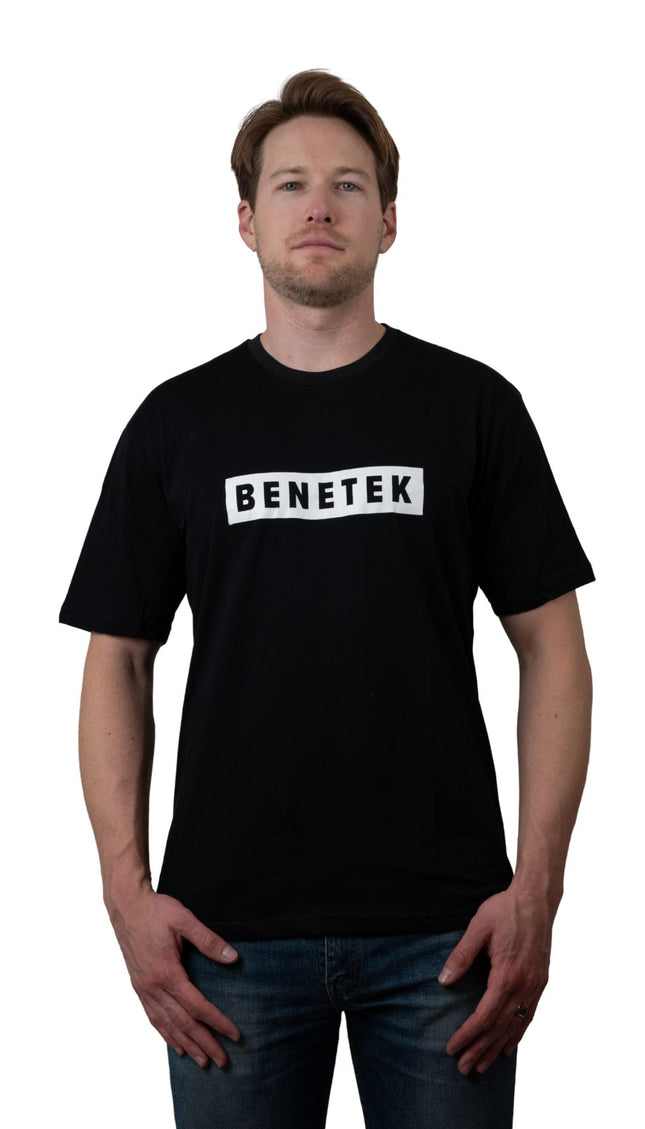 CREW TEE: BLACK