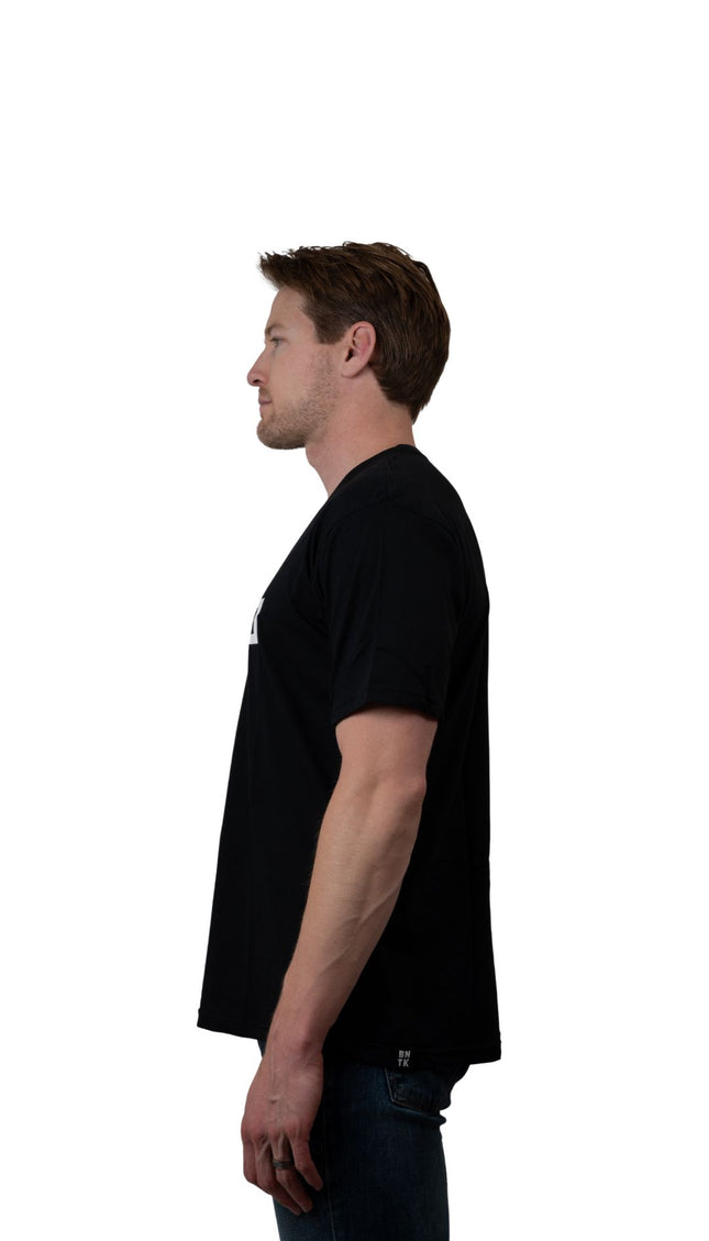 CREW TEE: BLACK