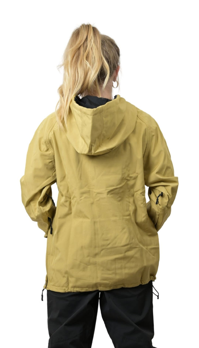 VIBE WATERPROOF TECH HOODIE: SANDSTORM