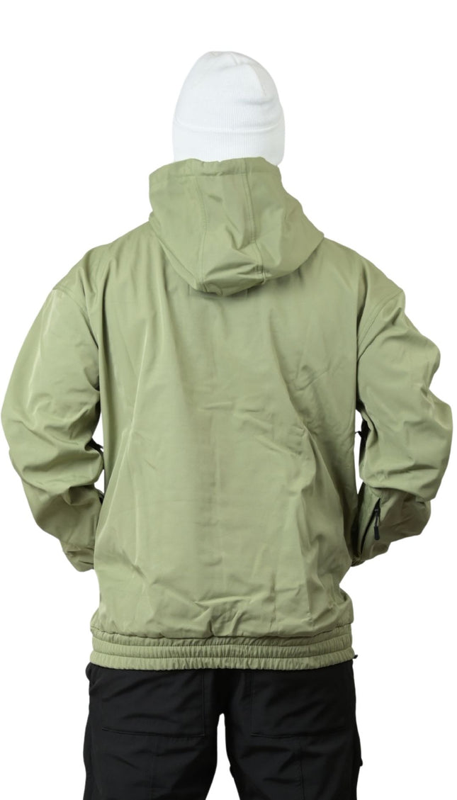 FAM WATERPROOF RIDING HOODIE: ARMY GREEN