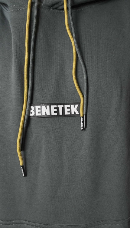 RIDING COTTON HOODIE: TIMBER SLATE