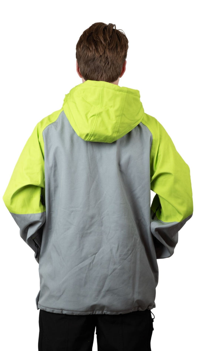 Exclusive Tech Hoodie:GRAY CAUTION