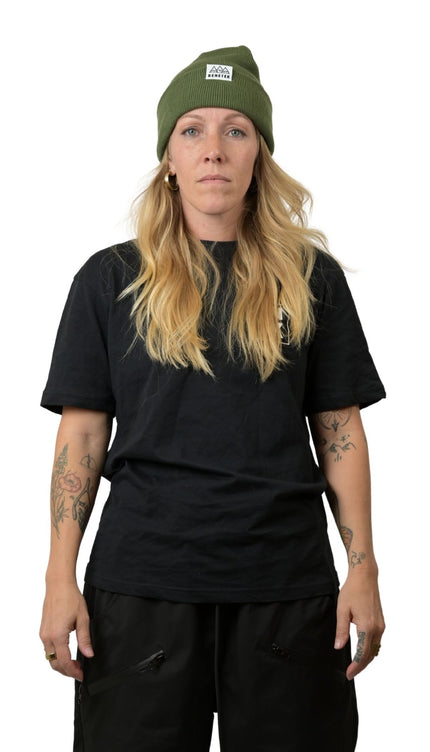 ACRYLIC BEANIE: ARMY GREEN