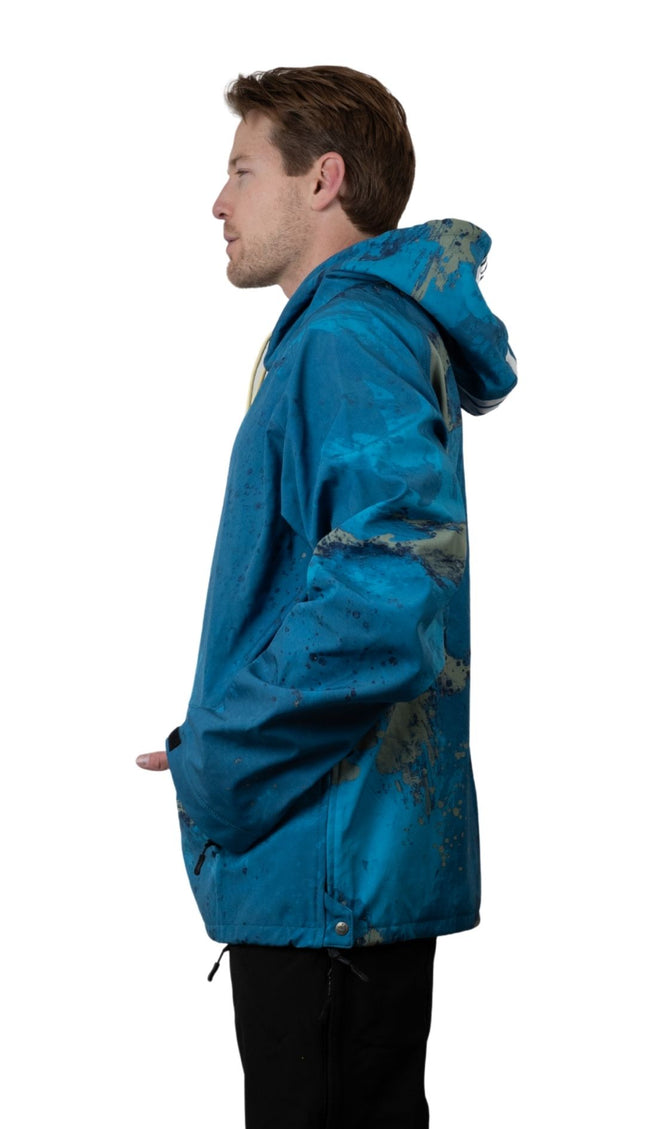 Exclusive Tech Hoodie: BLUE MARBLE