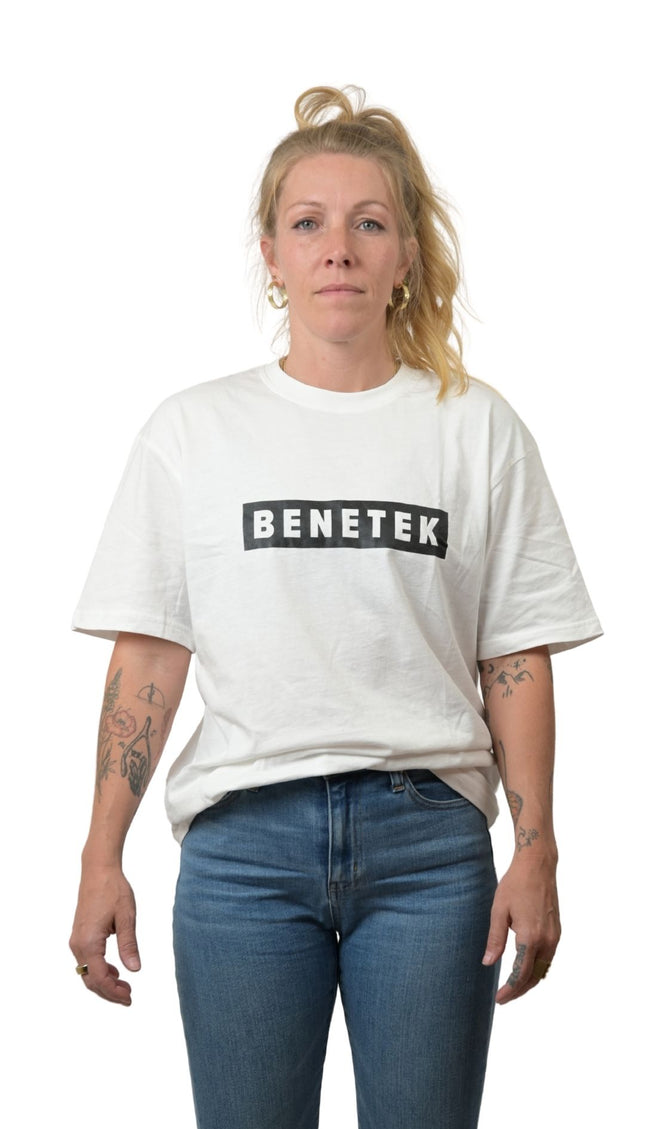 CREW TEE: WHITE