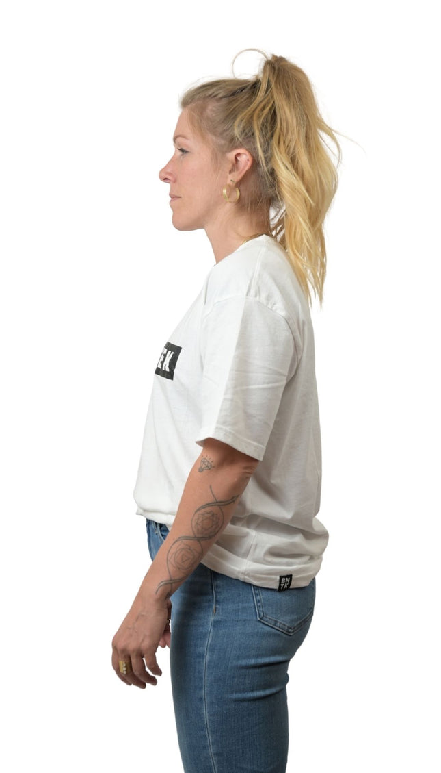 CREW TEE: WHITE