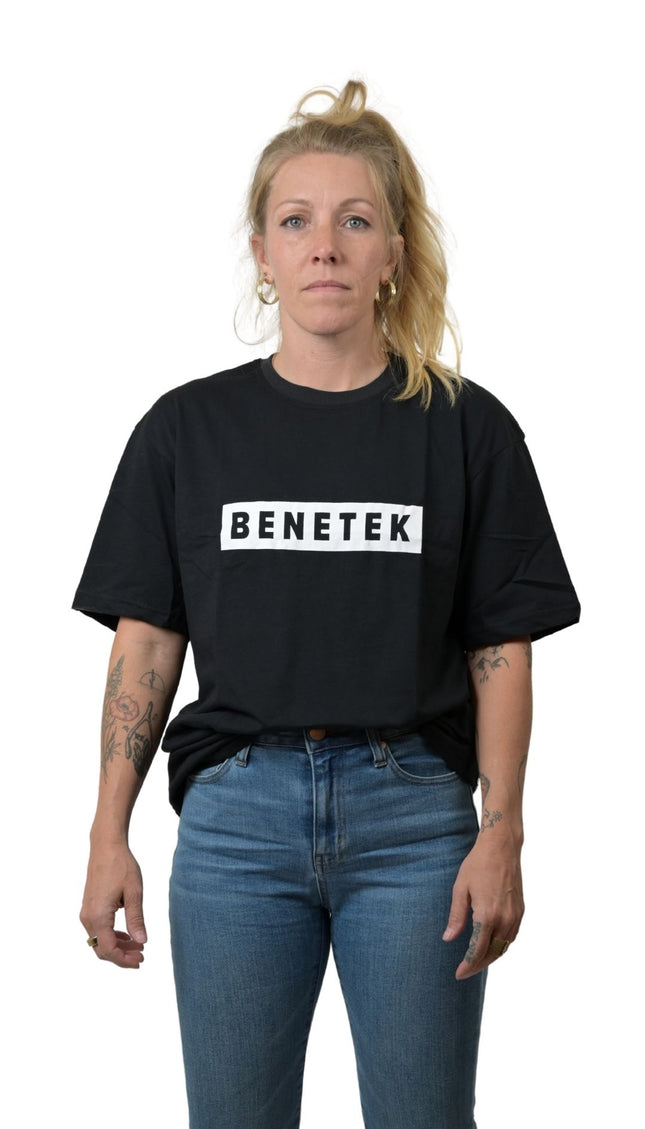 CREW TEE: BLACK