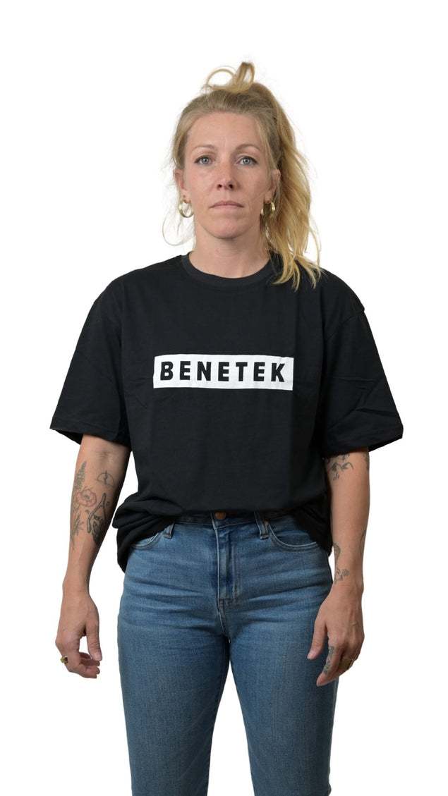 CREW TEE: BLACK