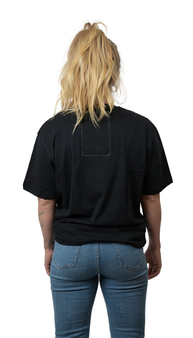 CREW TEE: BLACK