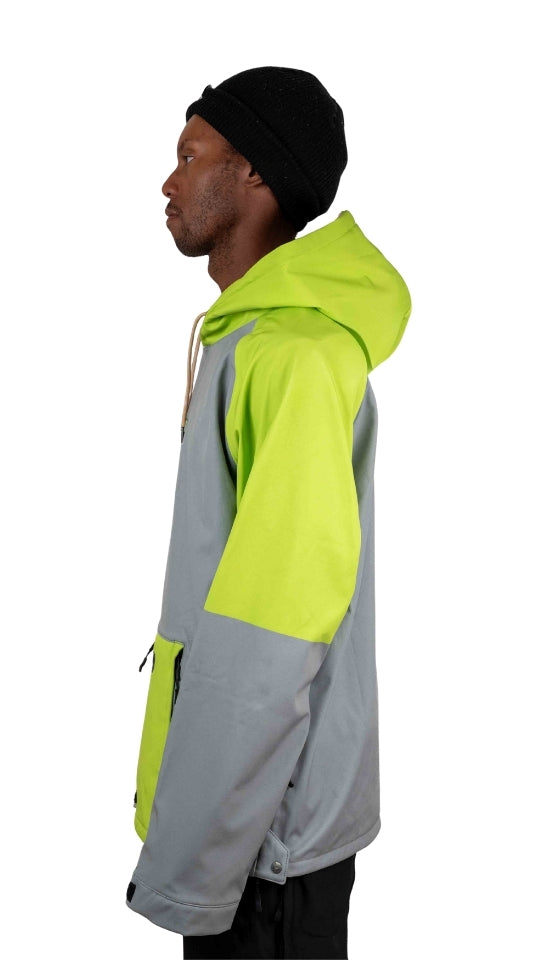 Exclusive Tech Hoodie:GRAY CAUTION