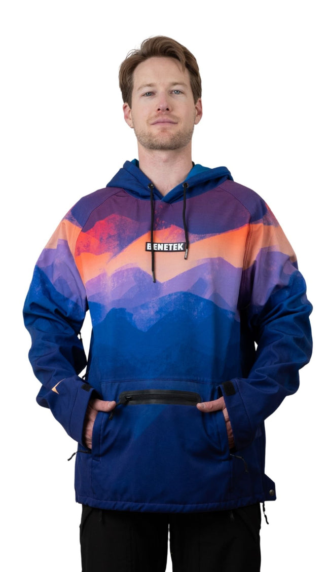Exclusive Tech Hoodie: CASCADING SUN
