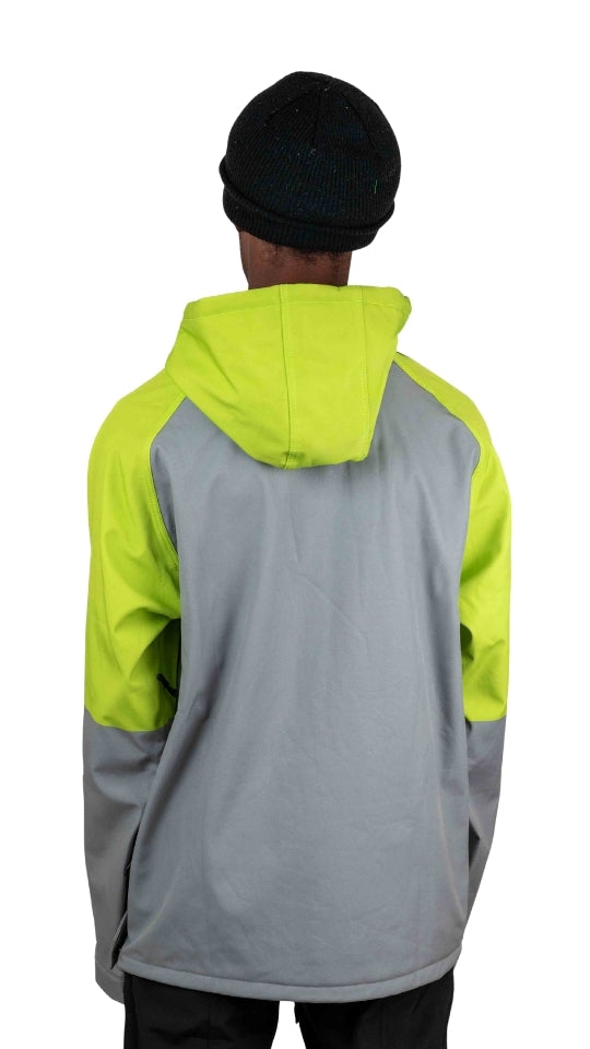 Exclusive Tech Hoodie:GRAY CAUTION