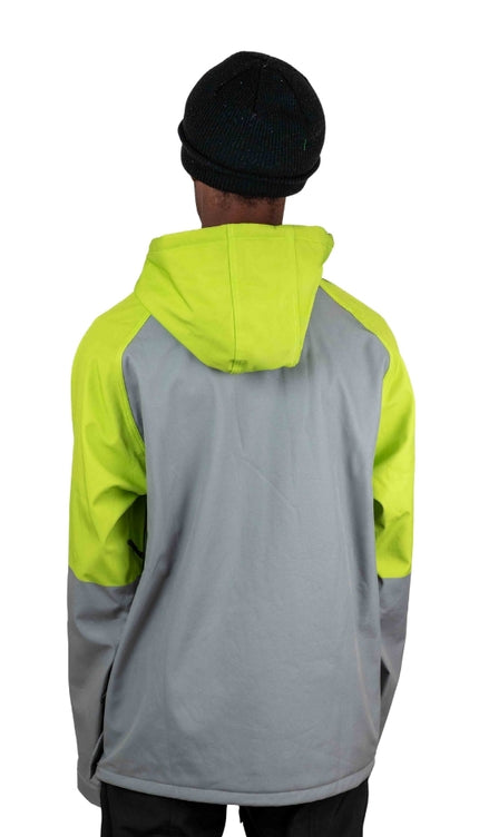 Exclusive Tech Hoodie:GRAY CAUTION