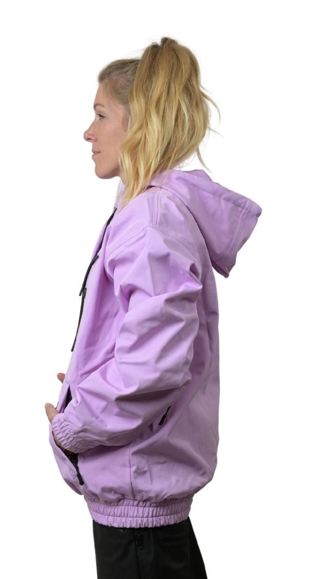 FAM WATERPROOF RIDING HOODIE: LAVENDER