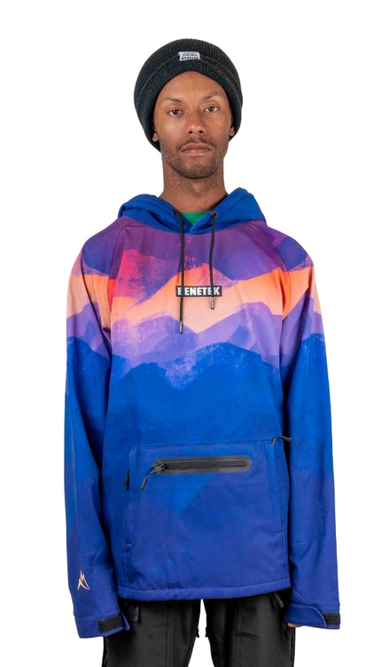 Exclusive Tech Hoodie: CASCADING SUN