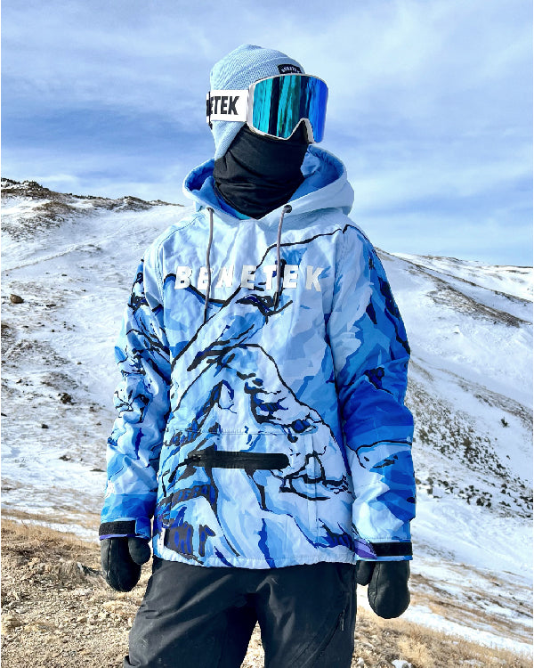 VIBE WATERPROOF TECH HOODIE: PEARK ONE
