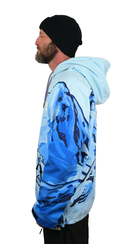 VIBE WATERPROOF TECH HOODIE: PEARK ONE