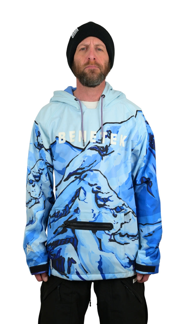 VIBE WATERPROOF TECH HOODIE: PEARK ONE
