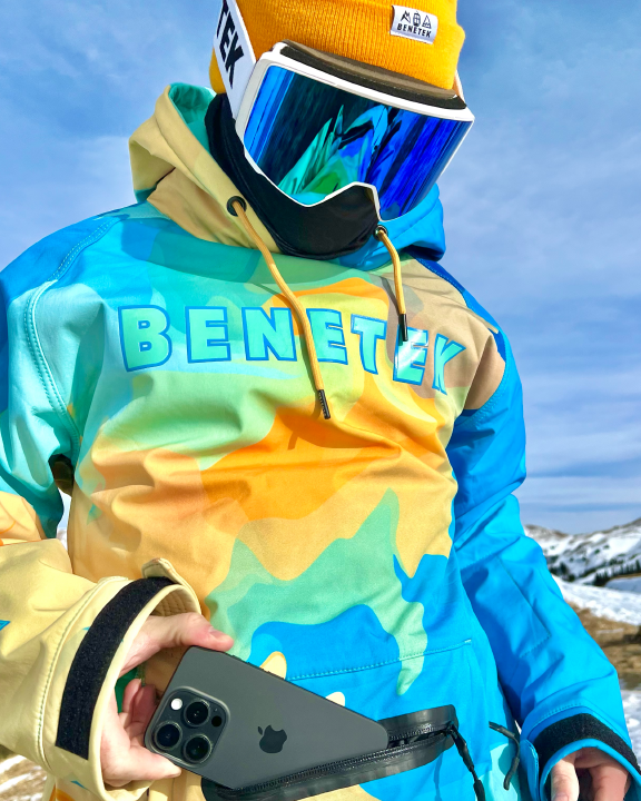 benetek snow goggles VIBE WATERPROOF TECH HOODIE: LIQUID PAINT 2.0 – Benetek
