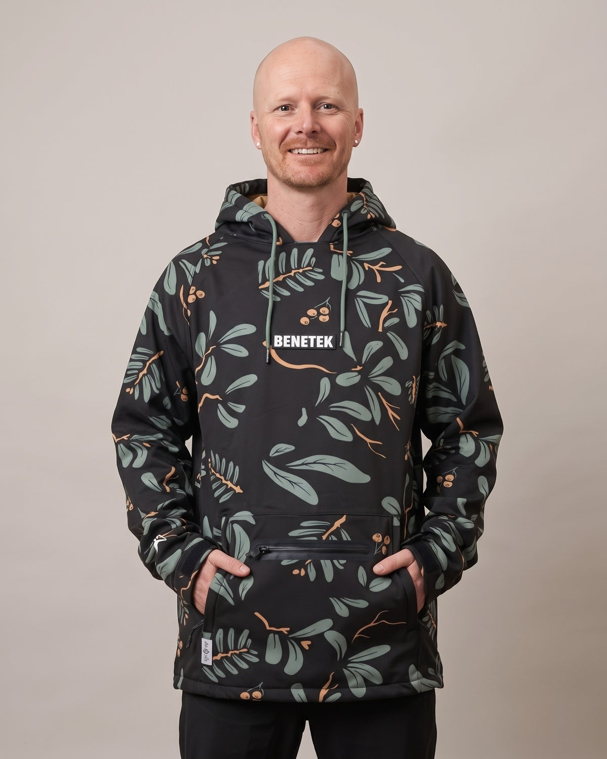 VIBE WATERPROOF TECH HOODIE: NIGHT GROVE