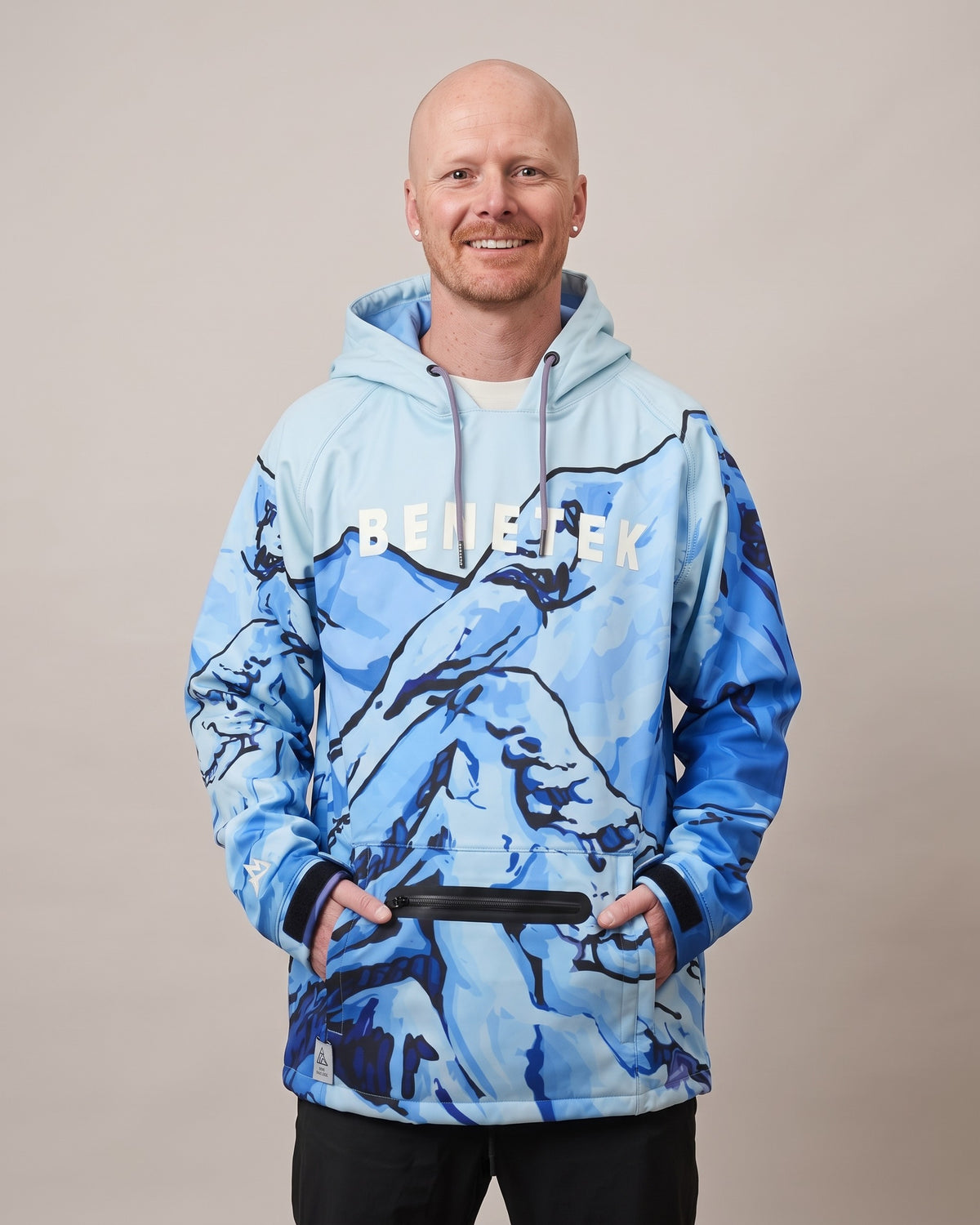 VIBE WATERPROOF TECH HOODIE: PEAK ONE