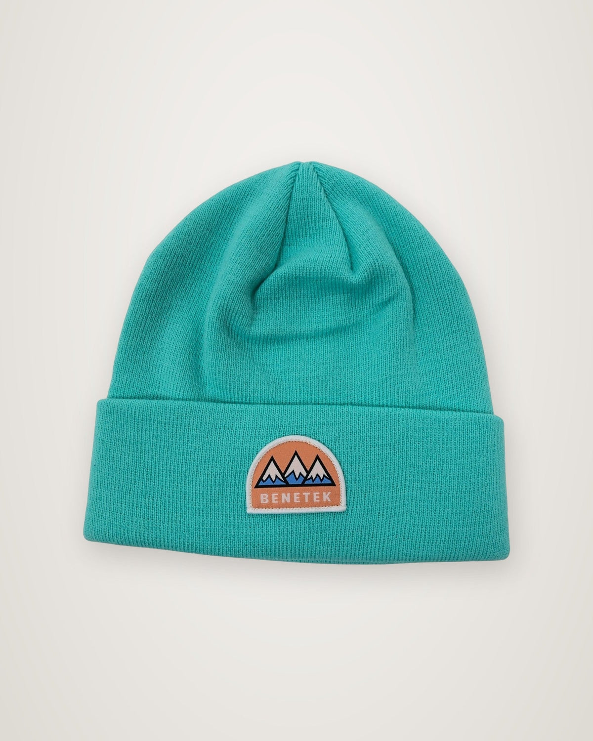 ACRYLIC BEANIE: AQUA