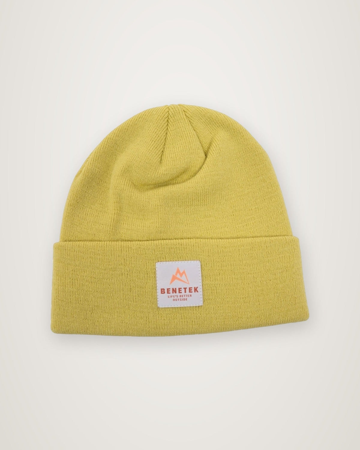 ACRYLIC BEANIE: BEIGE